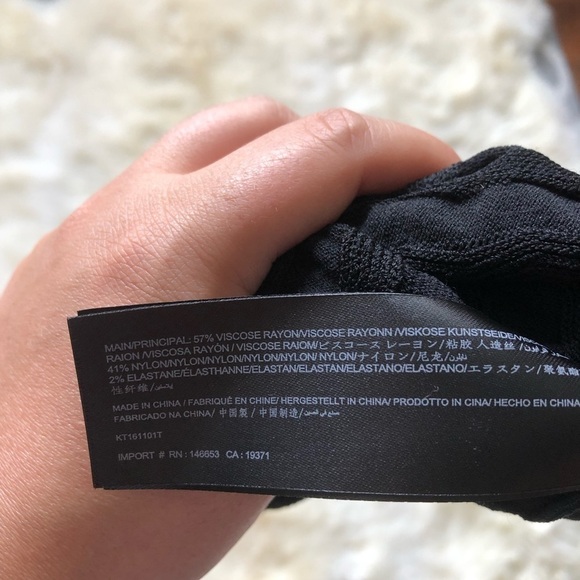 Keepsake The Label Black Aeroplane Cropped Top Small - Picture 6 of 7